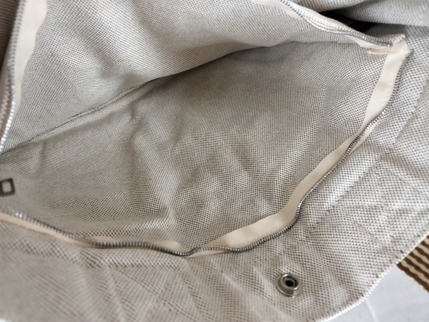 HERMES Foul Tote Hermes New Foul Tote MM Tote Bag Beige