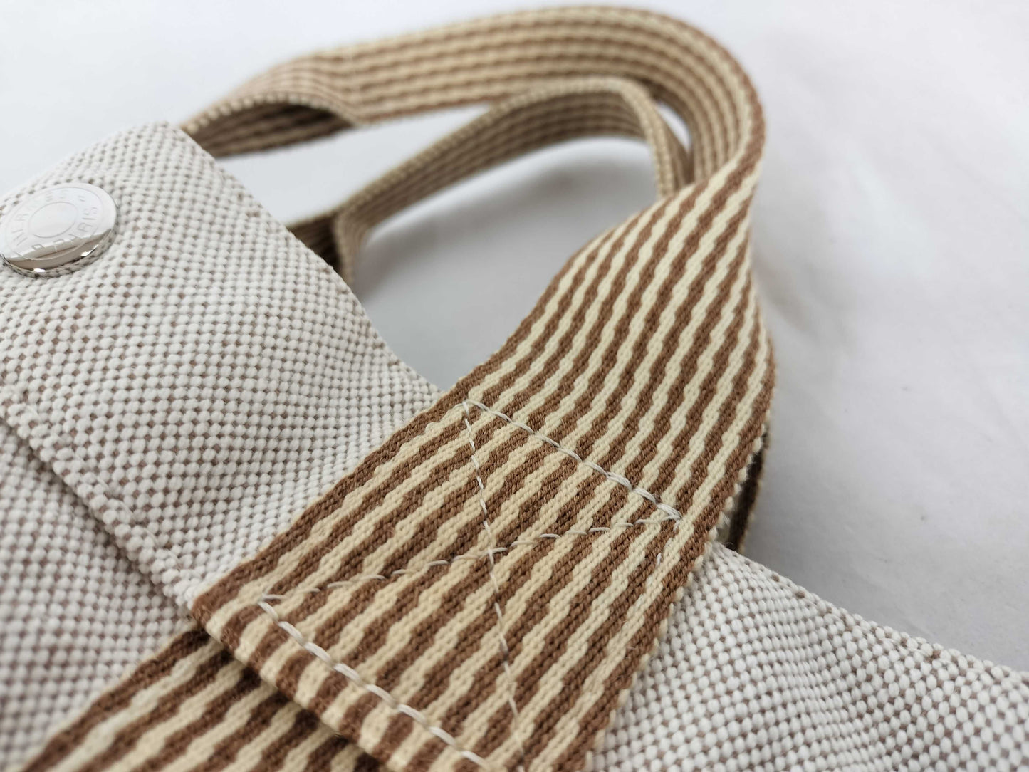 HERMES Foul Tote Hermes New Foul Tote MM Tote Bag Beige