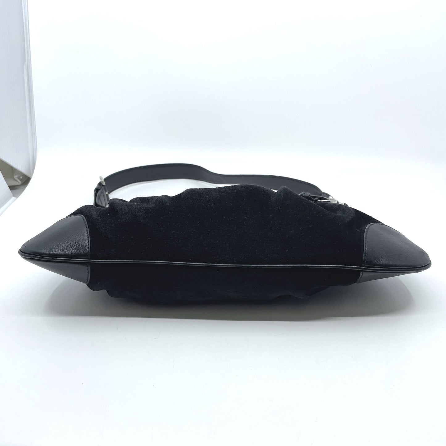 Salvatore Ferragamo Gancini One-Shoulder Bag, Black