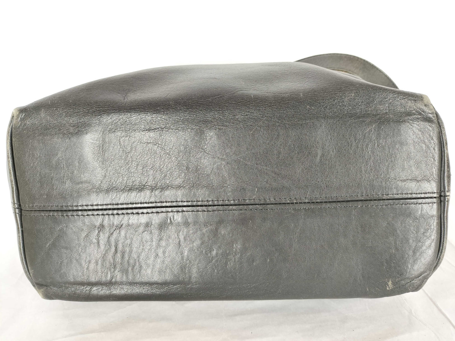 COACH COACH Leather Bag Black Tote Bag