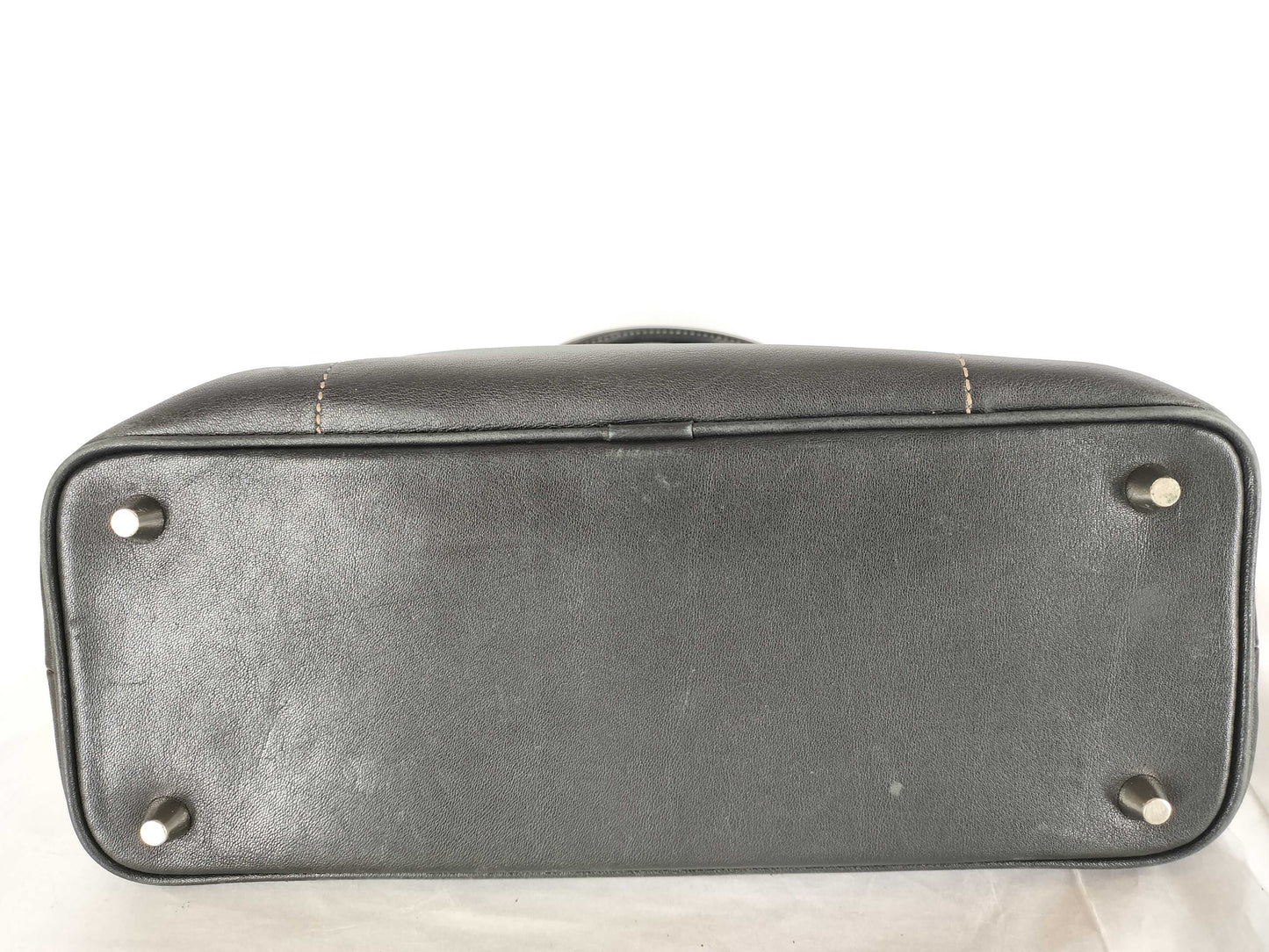 COACH COACH Leather Bag Black Tote Bag