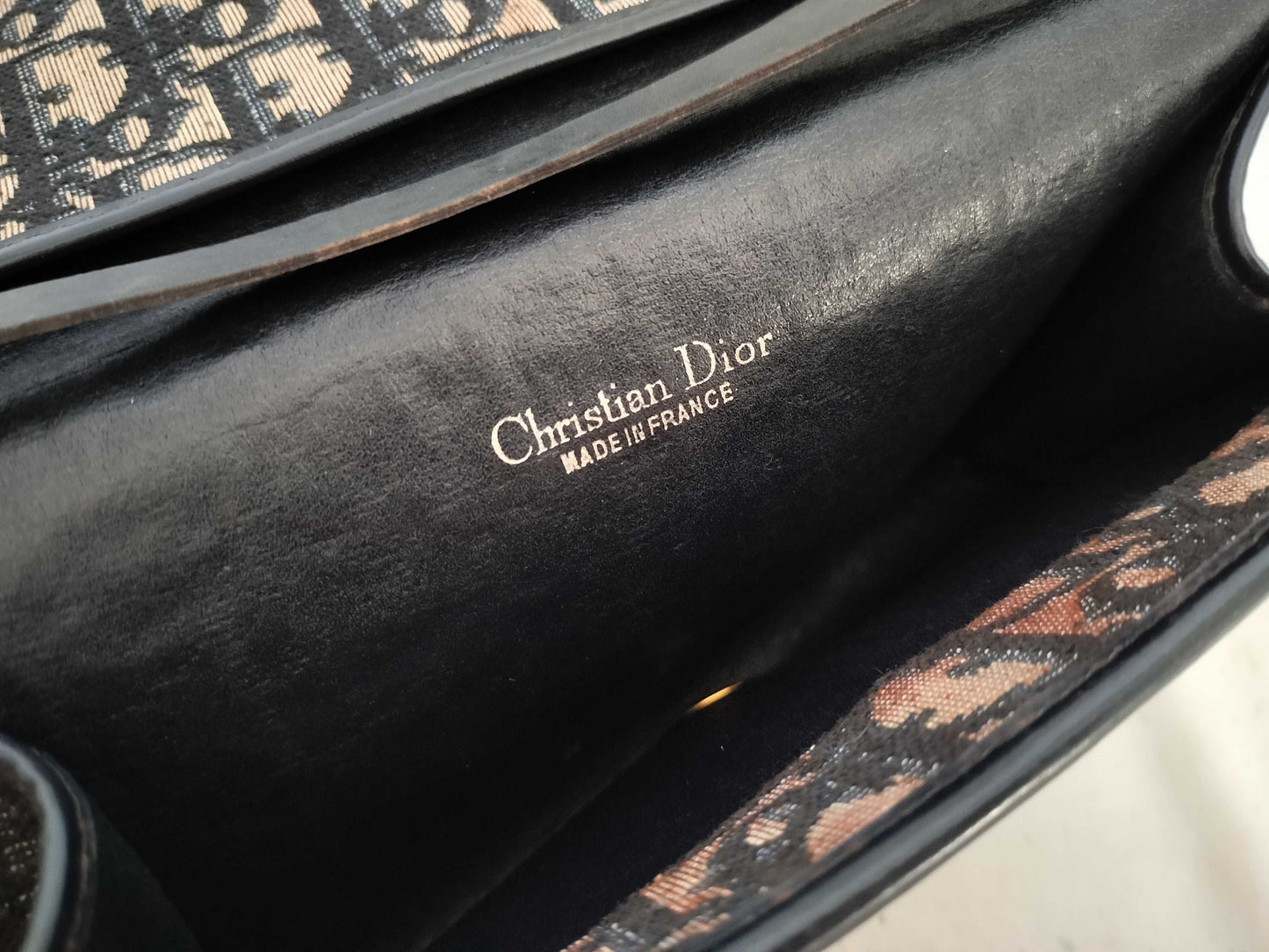 Dior Trotter Vintage Christian Dior Trotter Chain Shoulder Bag