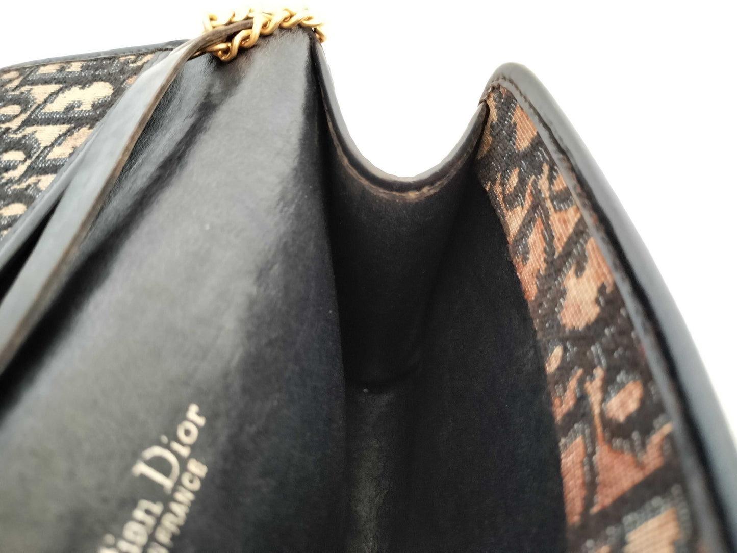 Dior Trotter Vintage Christian Dior Trotter Chain Shoulder Bag