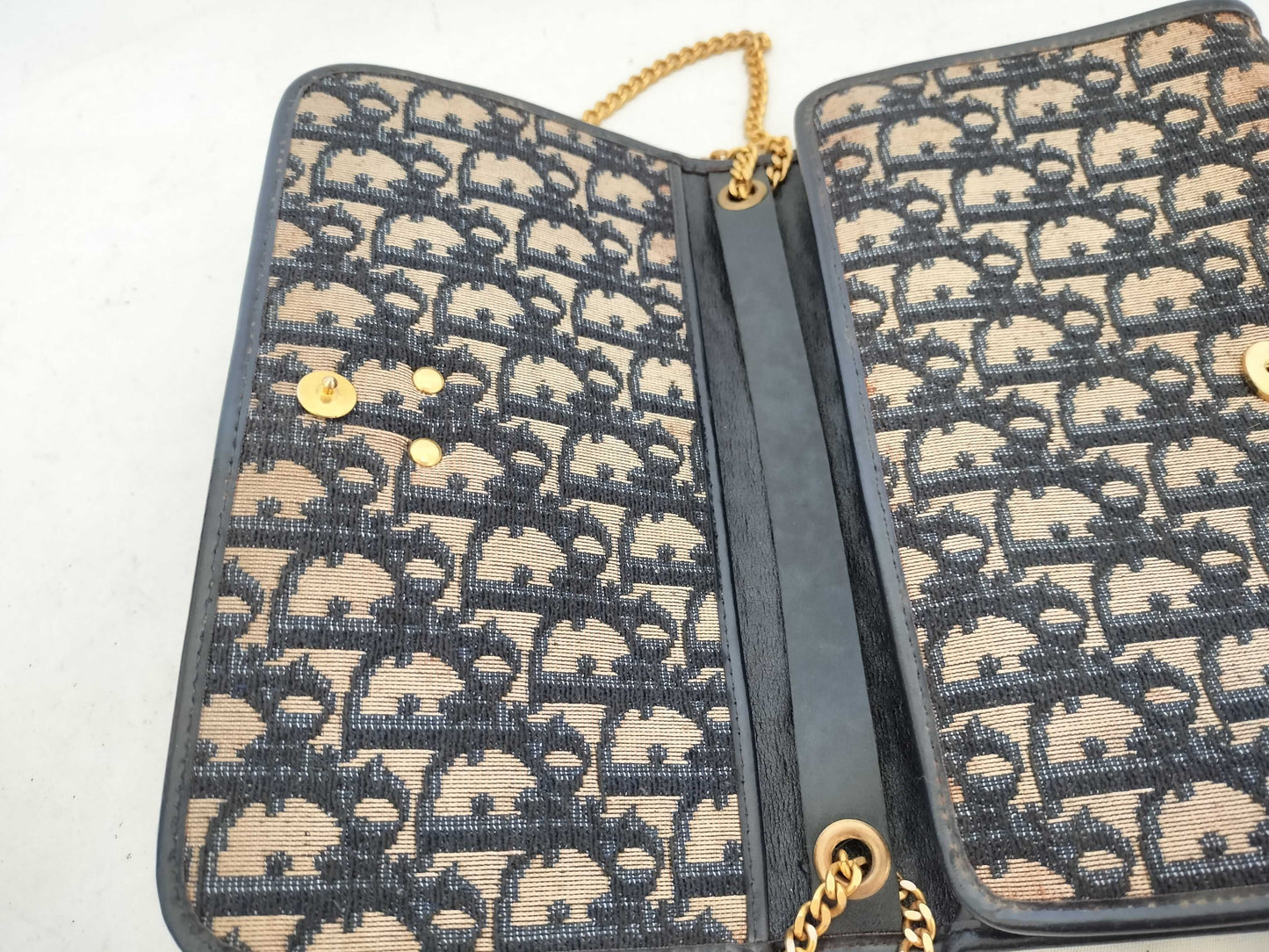Dior Trotter Vintage Christian Dior Trotter Chain Shoulder Bag