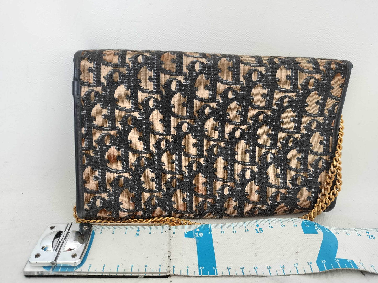 Dior Trotter Vintage Christian Dior Trotter Chain Shoulder Bag