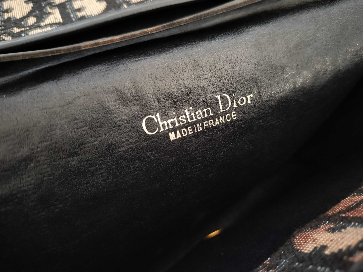 Dior Trotter Vintage Christian Dior Trotter Chain Shoulder Bag