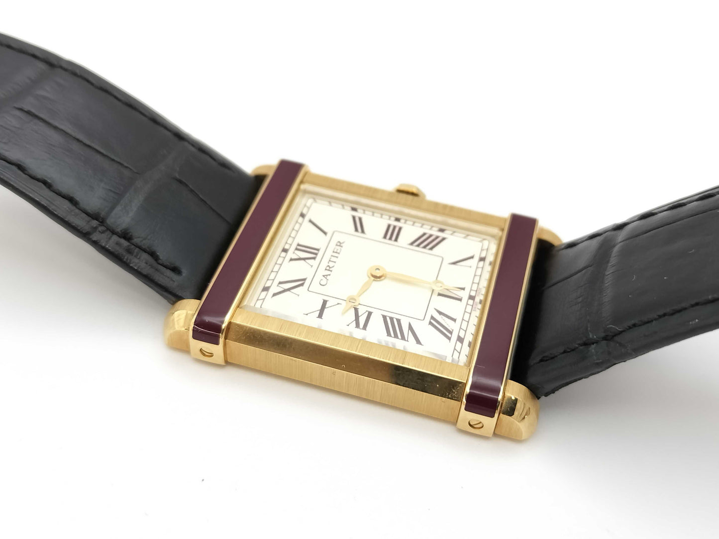 Cartier Tank Chinoise WGTA0204 4429499891DY Manual Winding 18K Gold Women's Watch