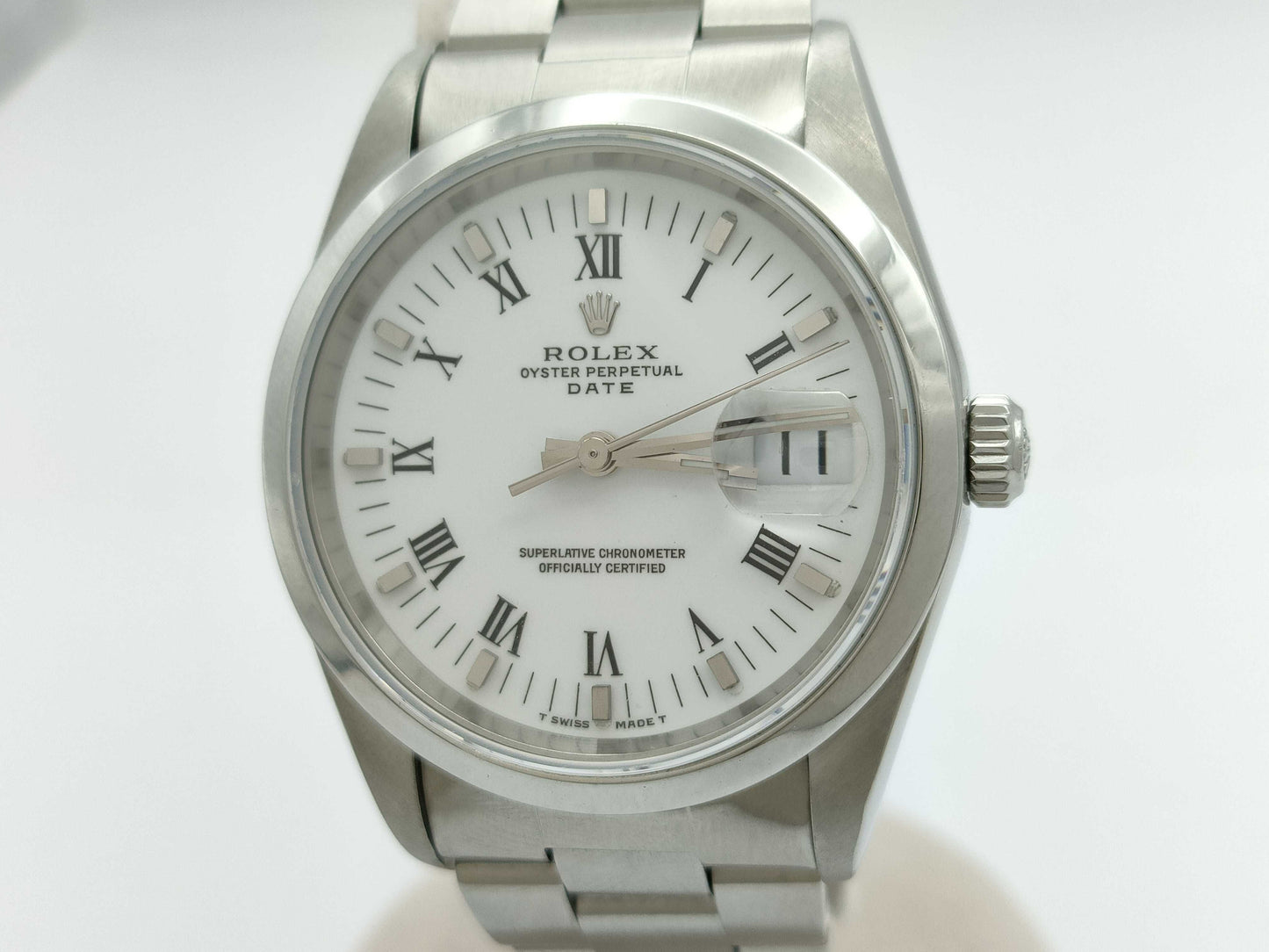 ROLEX 15200 T162858 White Dial Boys' Watch