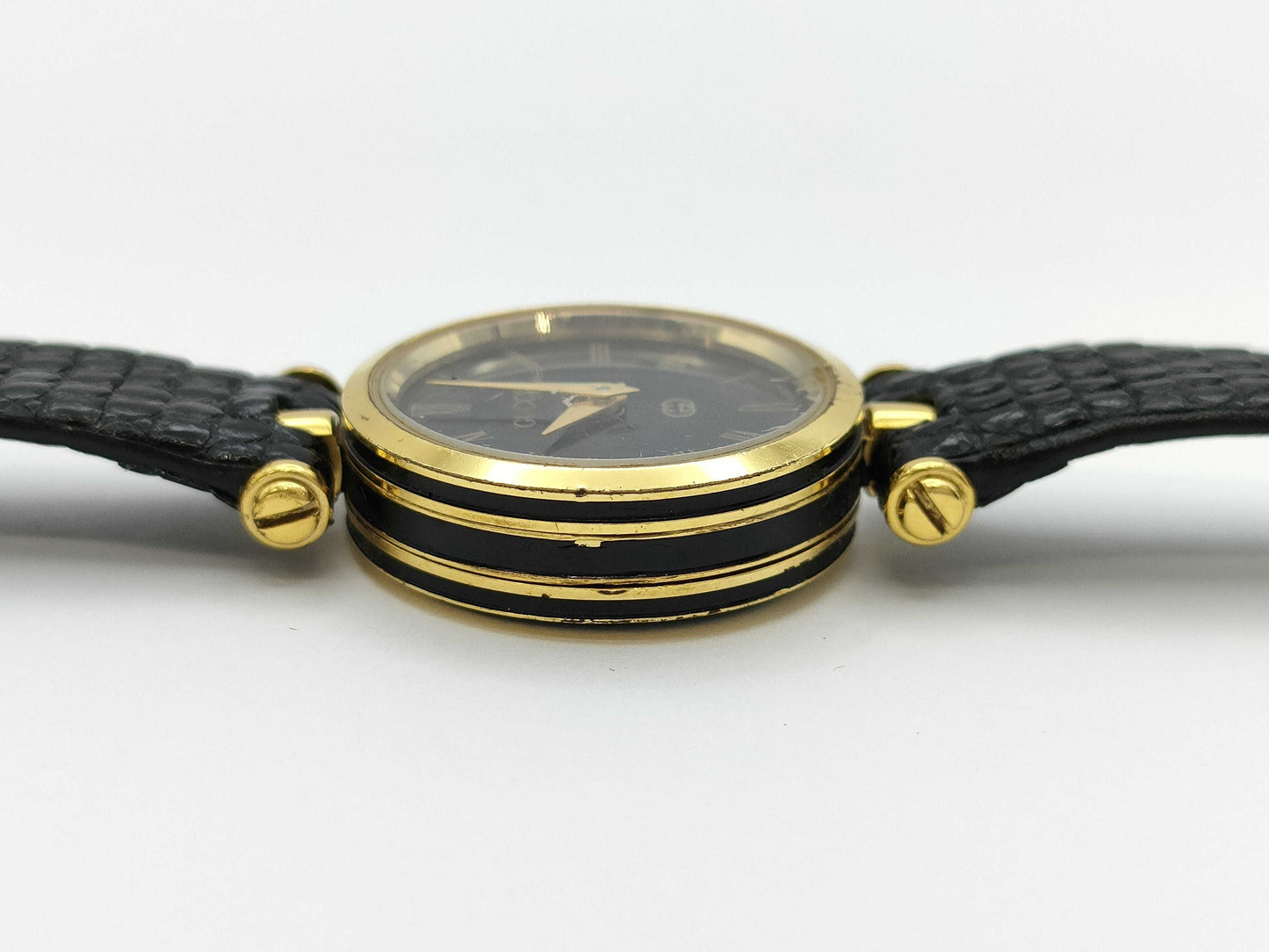 GUCCI Sherry Quartz Black Dial Women's Watch