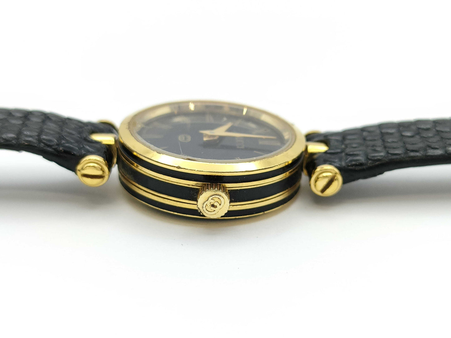 GUCCI Sherry Quartz Black Dial Women's Watch