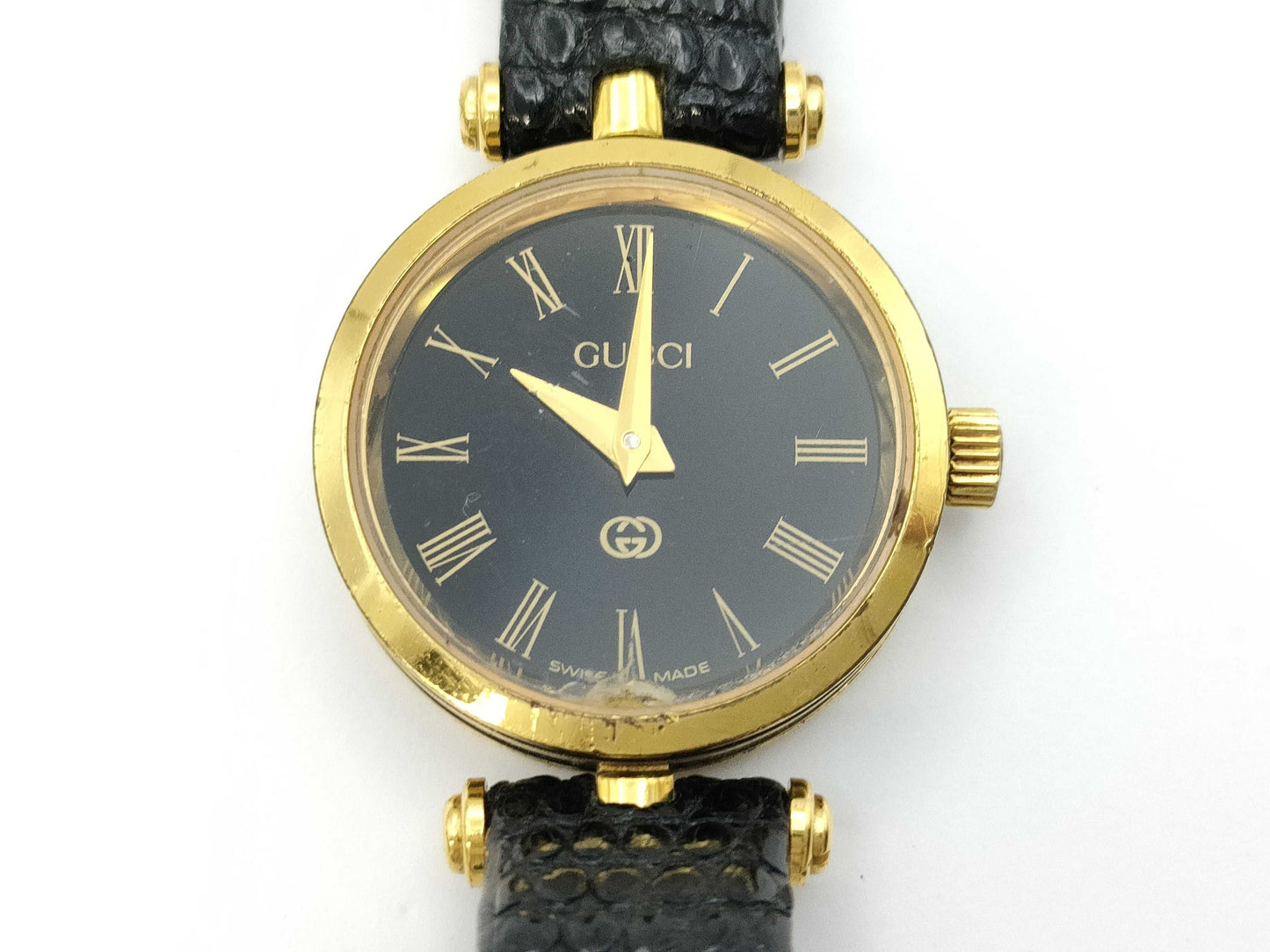 GUCCI Sherry Quartz Black Dial Women's Watch