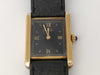 Cartier Must Tank 590005 45934 Quartz Black Dial Women's Watch