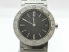 BVLGARI BB30SSD F53392 Quartz Black Dial Women's Watch
