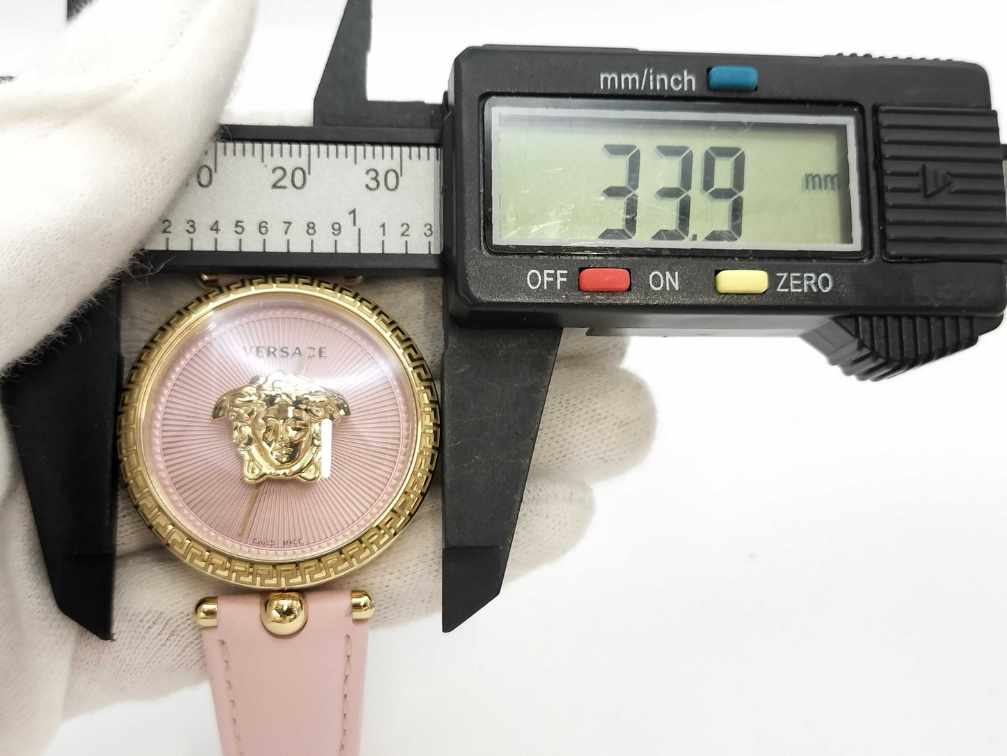 VERSACE Palazzo 121708902169 Quartz Pink Dial Boys' Watch