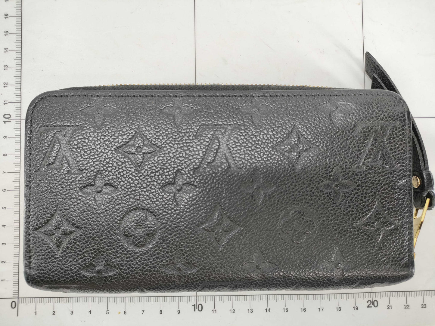 LOUIS VUITTON RFID Unverified SP3110 Louis Vuitton Monogram Empreinte Zippy Wallet Noir Round Zipper Long Wallet Black M60571 Wallet