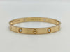 Cartier New Love Bracelet #17 4PD Au750 31.2g Bracelet/Bangle
