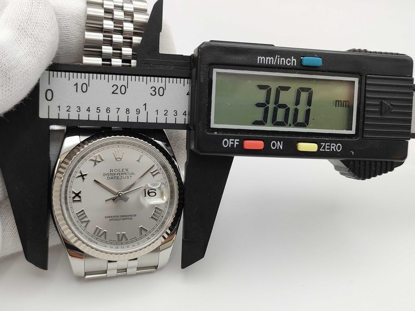 ROLEX 116234 Z520864 Silver Roman Men's Watch