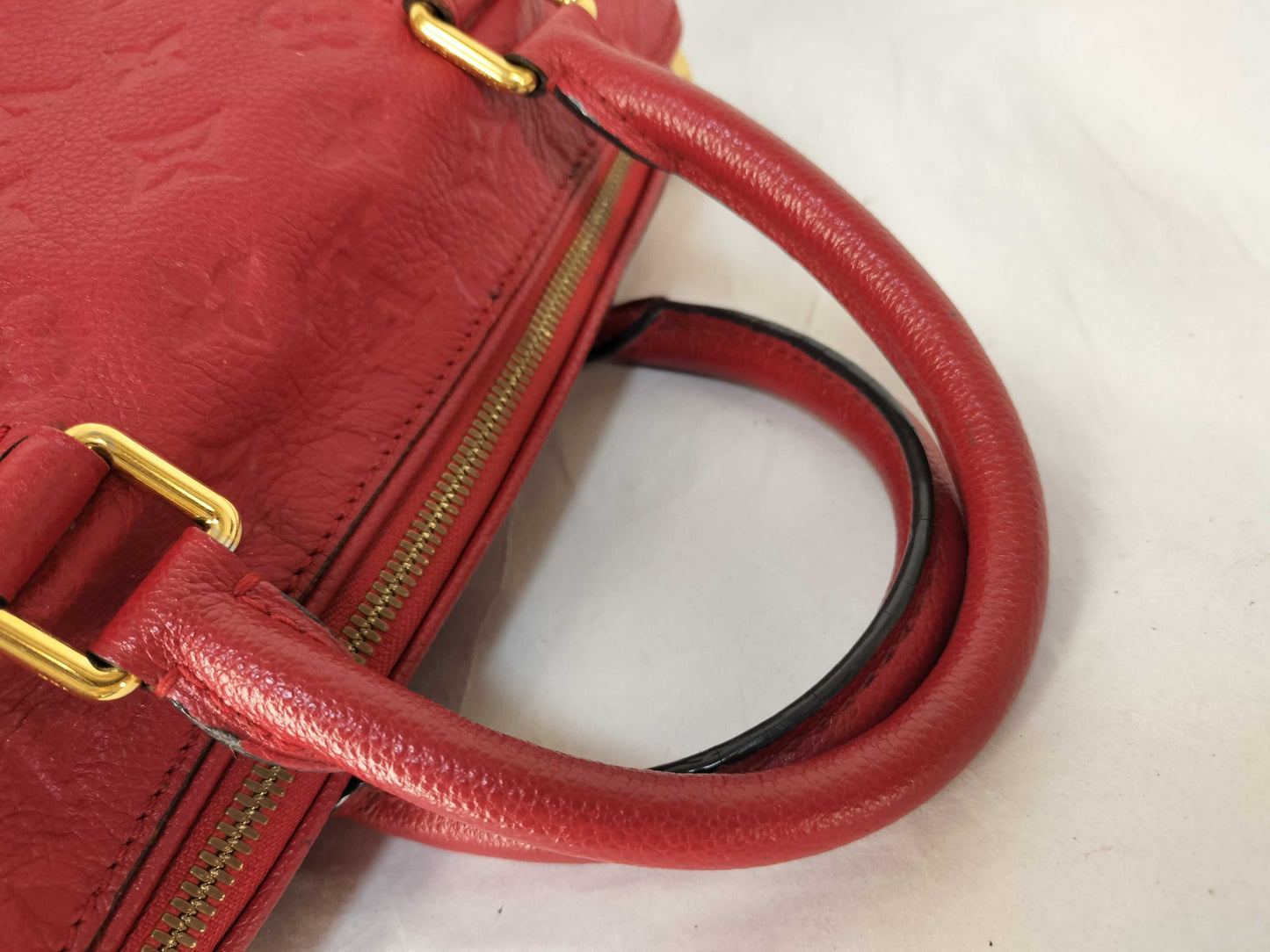 LOUIS VUITTON AH2184 Monogram Empreinte Louis Vuitton Empreinte Speedy 25 Boston Bag