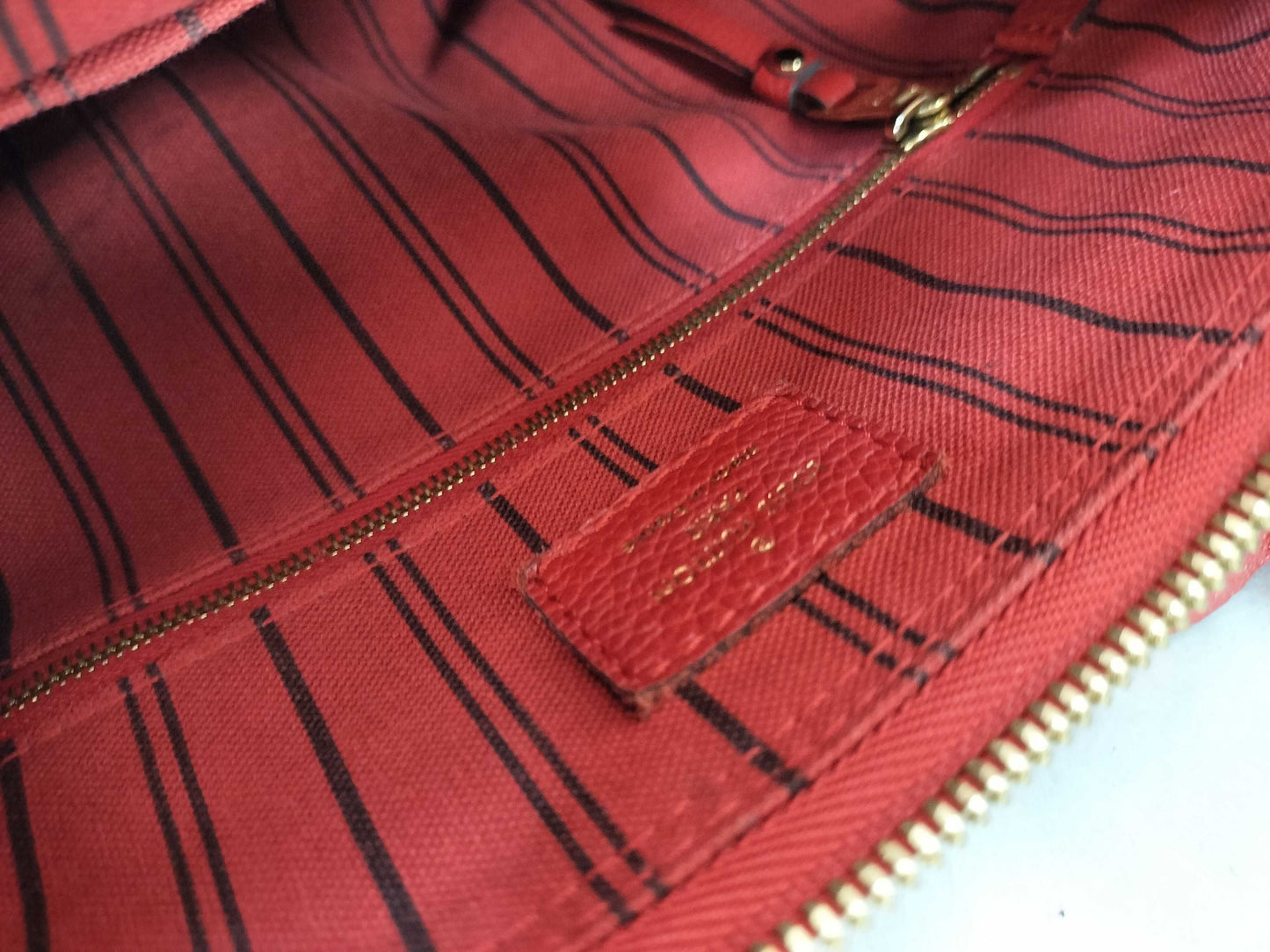 LOUIS VUITTON AH2184 Monogram Empreinte Louis Vuitton Empreinte Speedy 25 Boston Bag