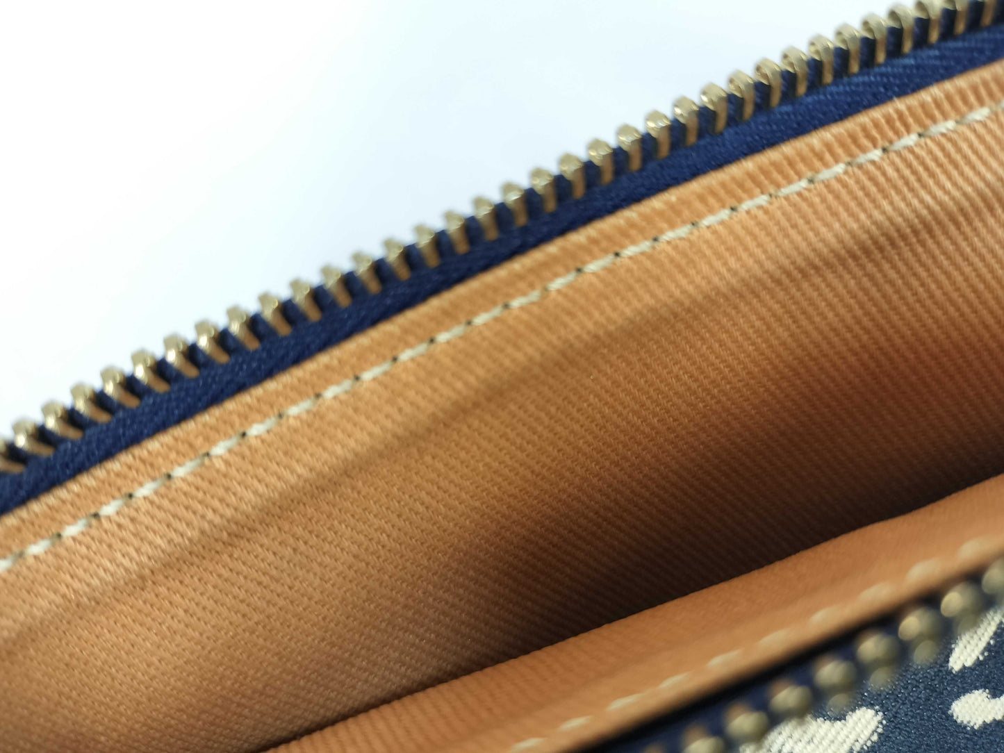 CELINE Macadam Denim Accessory Pouch