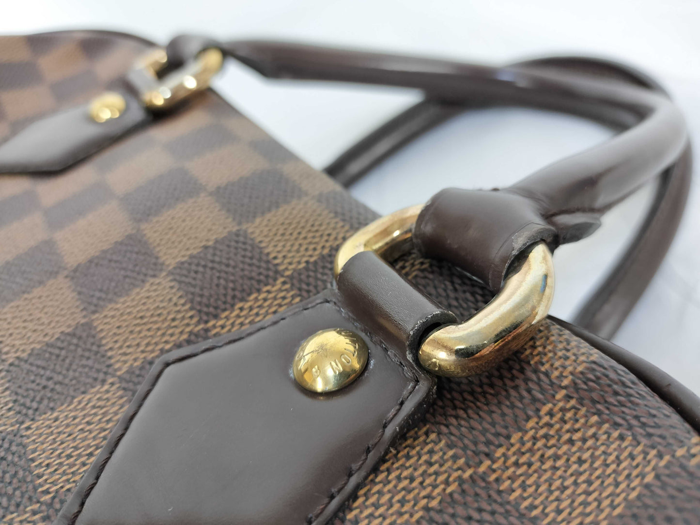LOUIS VUITTON CA0056 Damier Louis Vuitton Duomo Damier Handbag