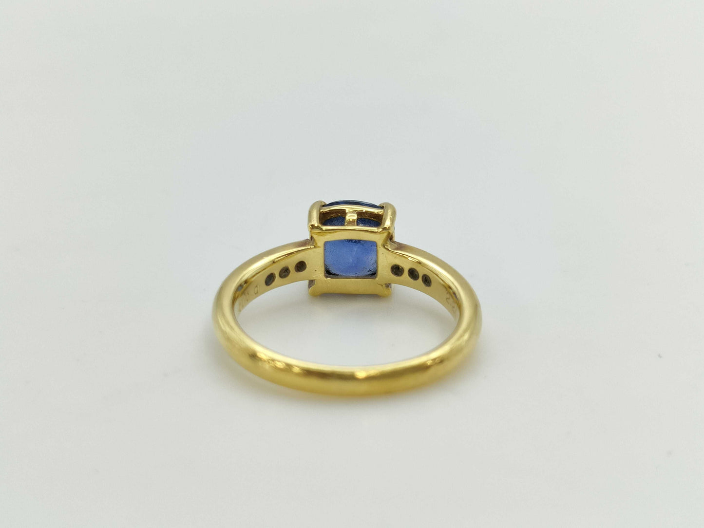 S2.24ct D0.10ct K18 4.6g Ring