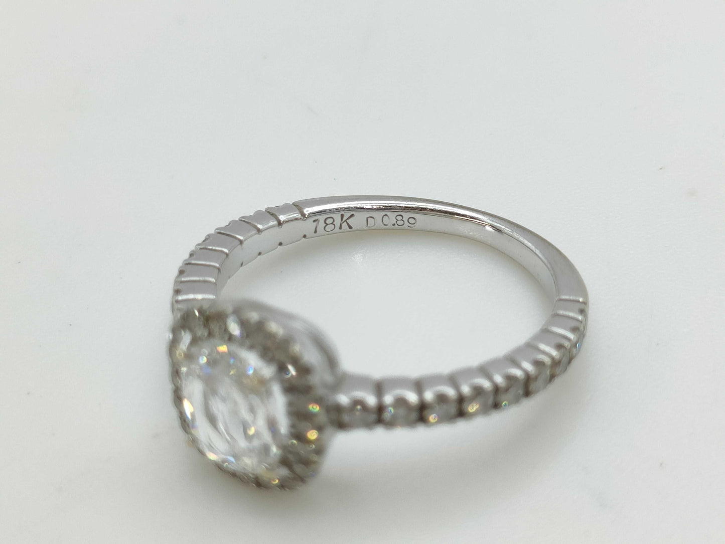 D0.89ct K17 2.7g Ring