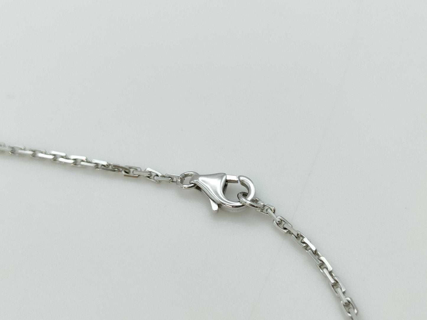 Cartier Baby Love Diamond Necklace in WG 750, 6.9g
