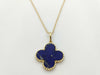 Colored Stone Necklace, 18K Gold, 9.8g