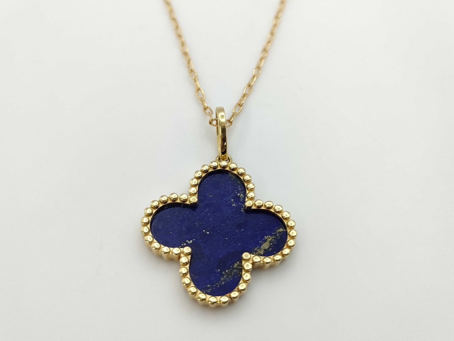 Colored Stone Necklace, 18K Gold, 9.8g