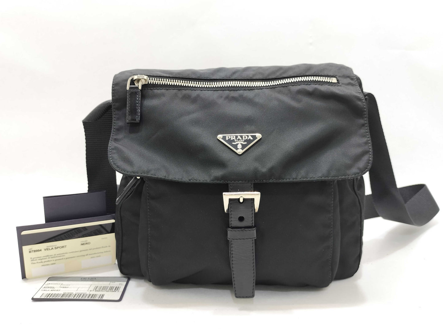 PRADA Nylon Shoulder Bag Tessuto Shoulder Bag