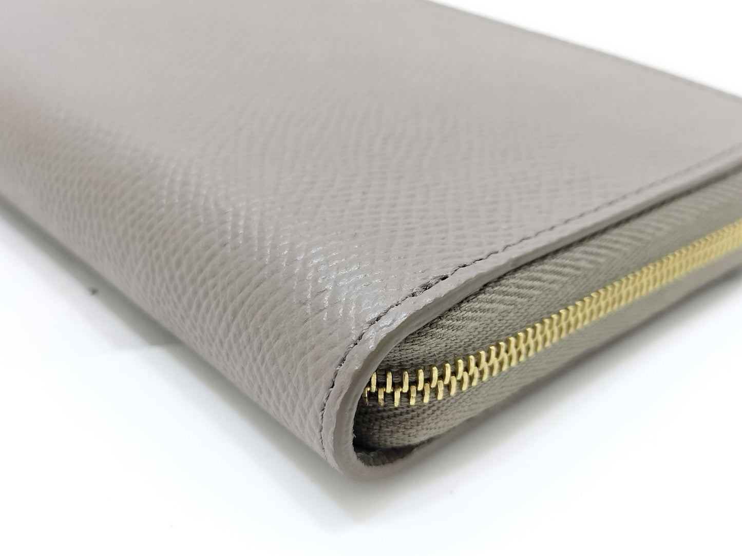 Celine Unused Round Zip Wallet Etoupe Wallet