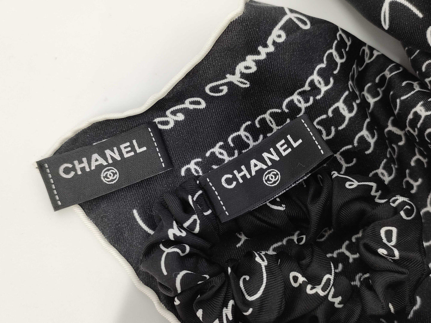 CHANEL Camellia Scarf 22K Coco Mark Other Accessories