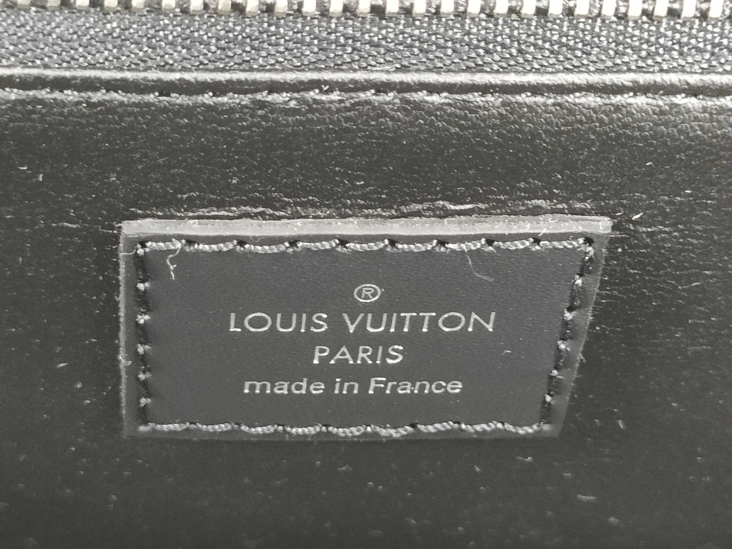 LOUIS VUITTON Damier Graphite RFID Dopp Kid Handbag