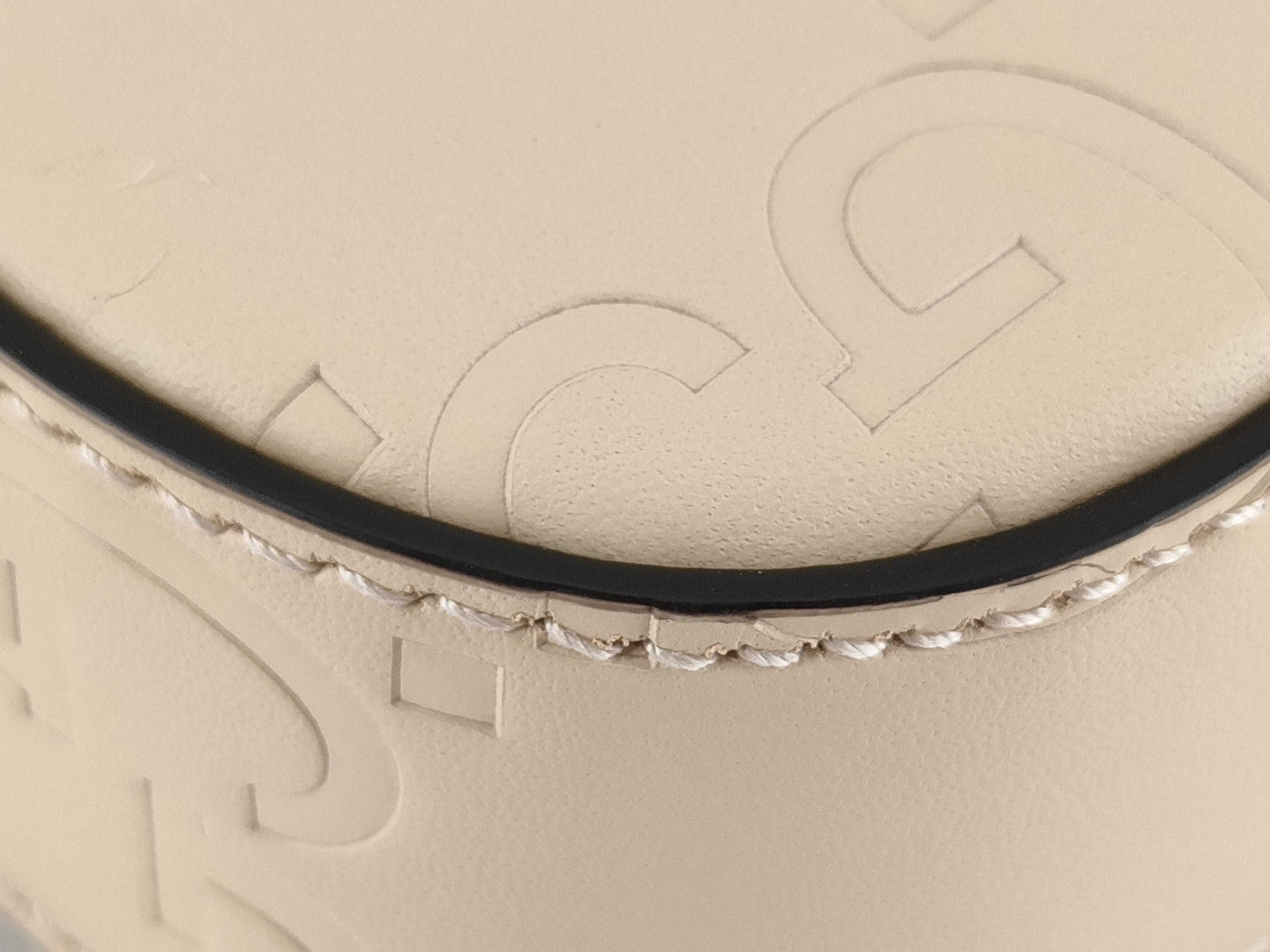 GUCCI GG Unused Shoulder Bag GG Leather Shoulder Bag