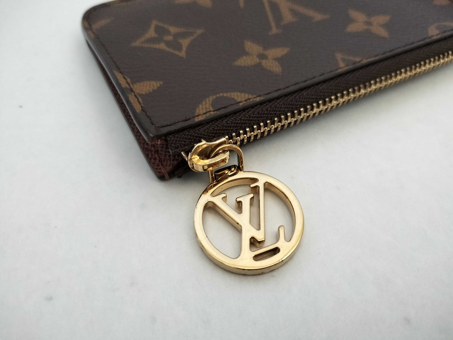 LOUIS VUITTON RFID Verified Monogram Monogram Porte Carte Romy Card Case Card Case/Pass Case/Business Card Case