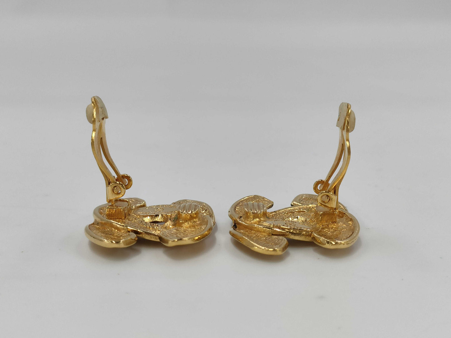 CHANEL Coco Mark Matelasse Earrings