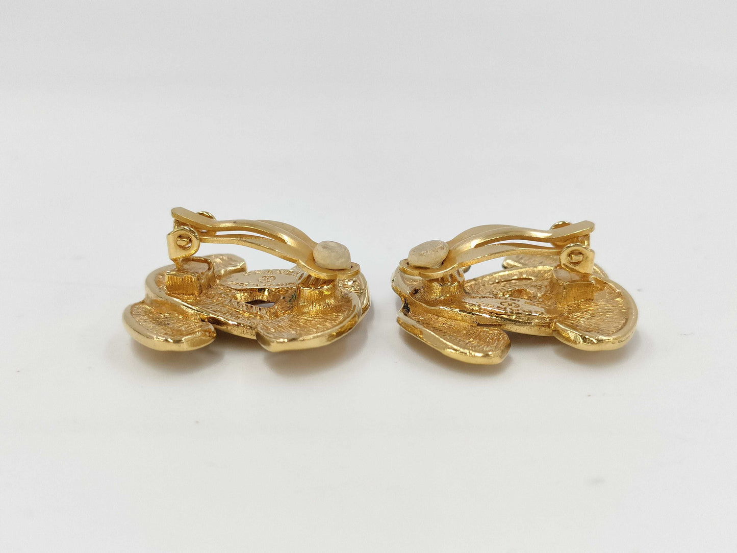 CHANEL Coco Mark Matelasse Earrings
