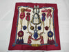HERMES Carré 90 Red Scarf