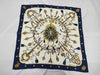 HERMES Carré 90 Scarf Navy