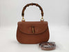 GUCCI Bamboo Shoulder Bag Leather Shoulder Bag