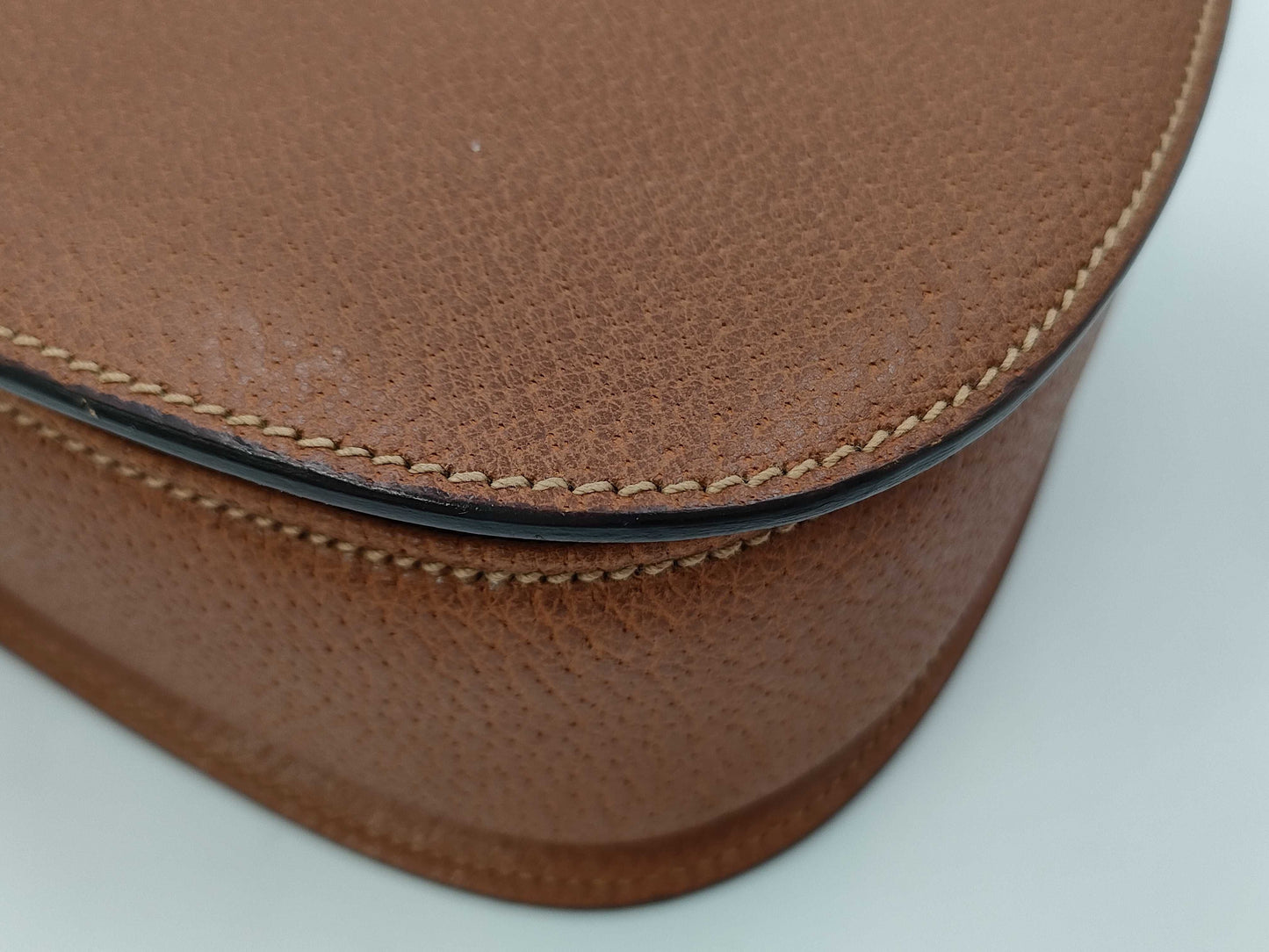 GUCCI Bamboo Shoulder Bag Leather Shoulder Bag