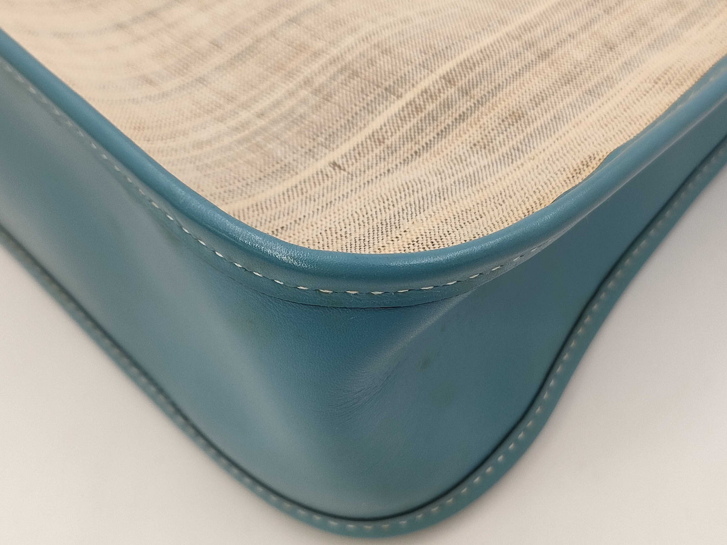 HERMES Vespa PM Canvas Shoulder Bag
