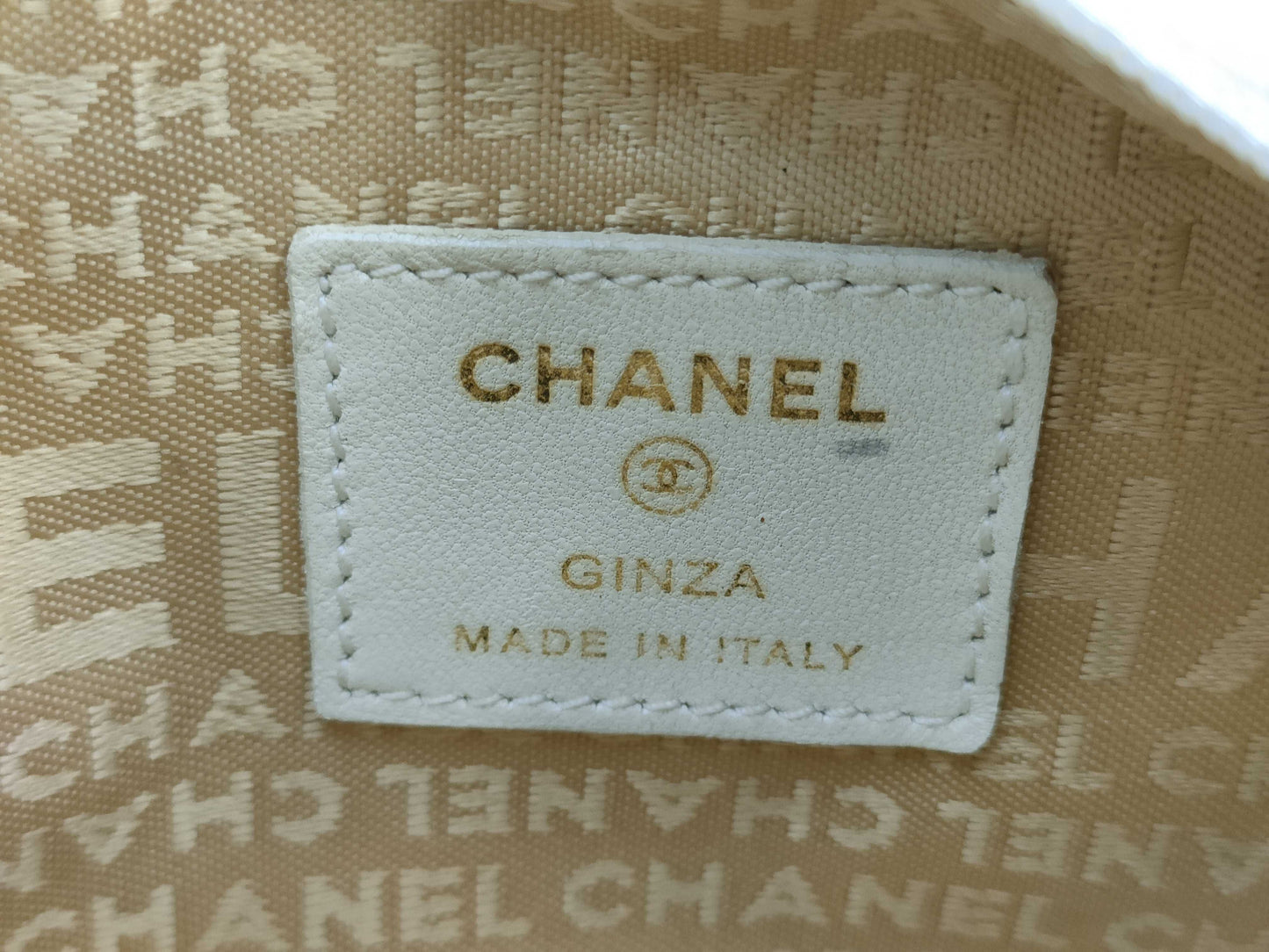 CHANEL Bicolore Pouch Lambskin Pouch