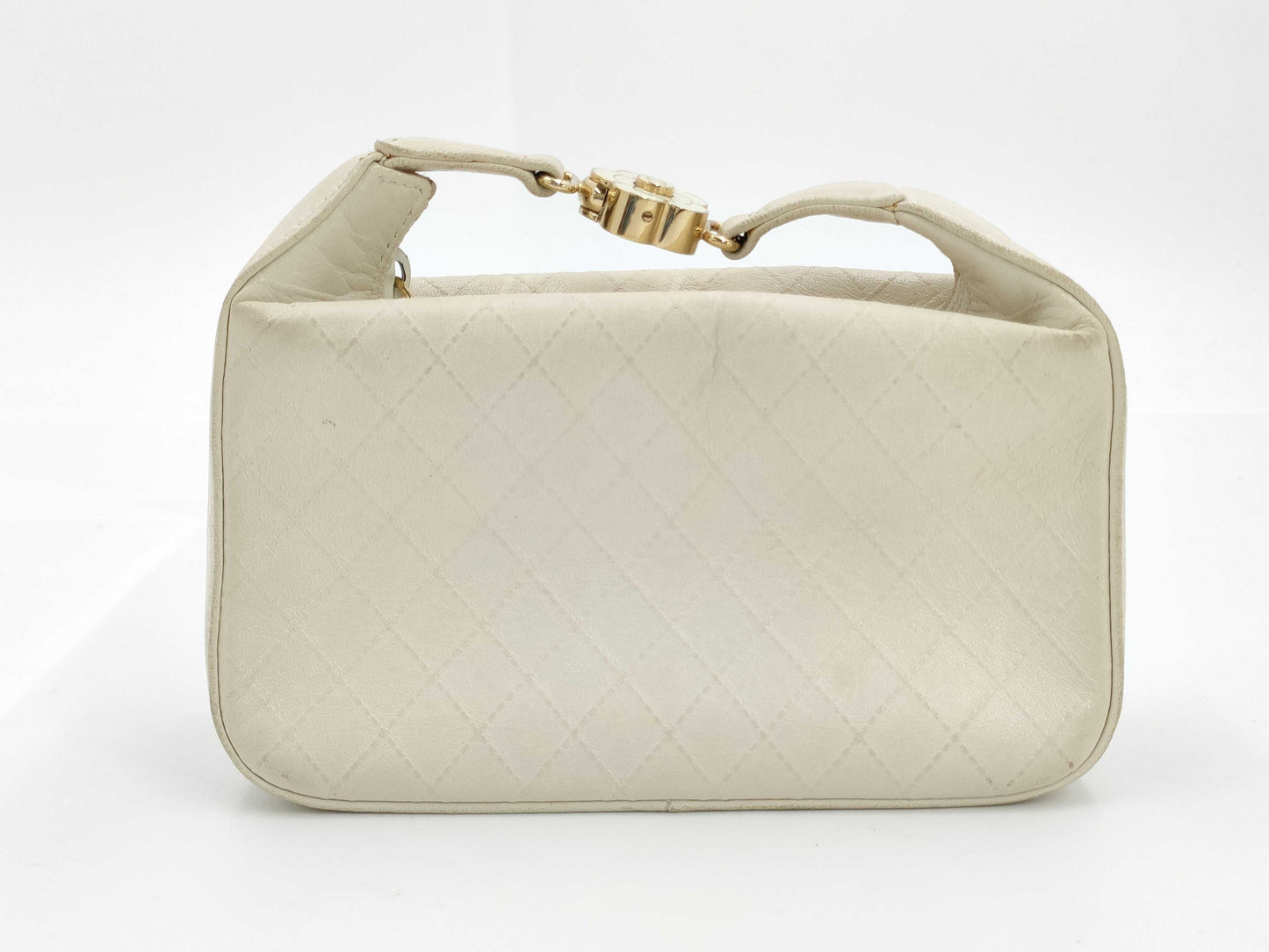 CHANEL Bicolore Pouch Lambskin Pouch