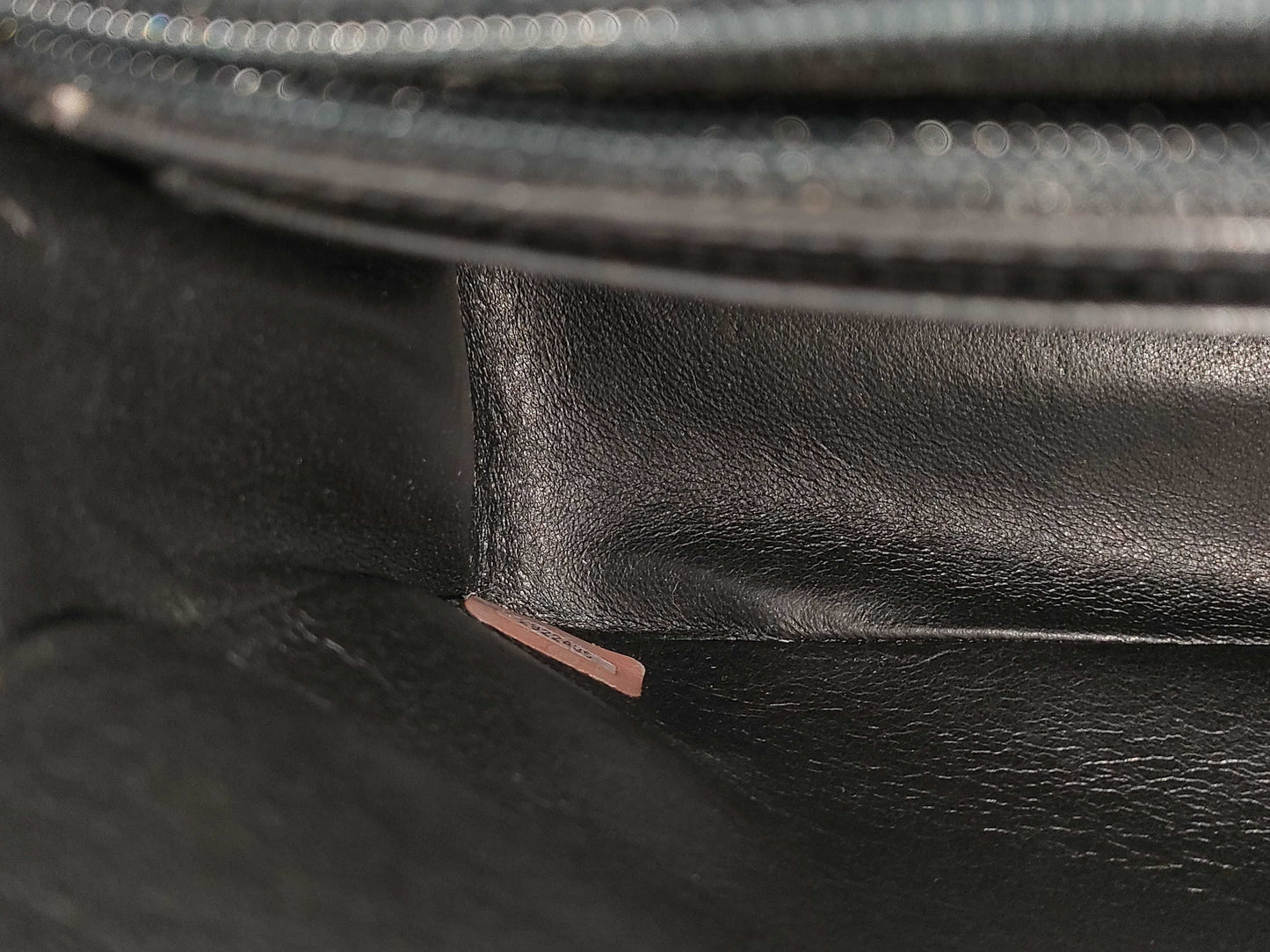 CHANEL Velvet Black Handbag