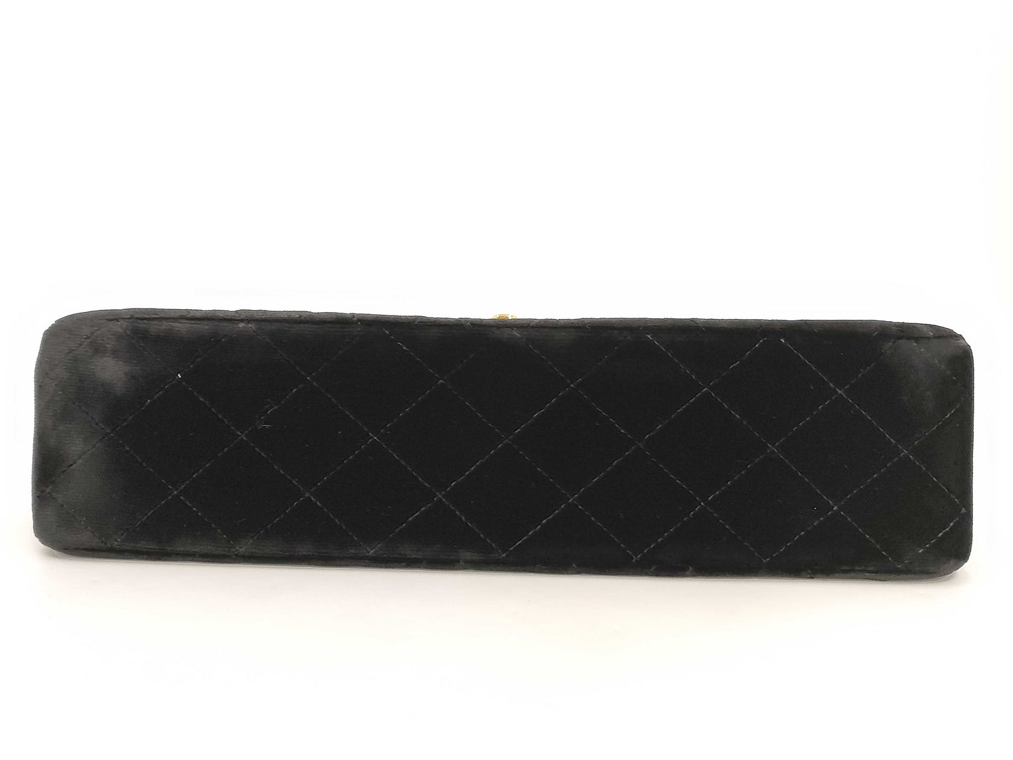 CHANEL Velvet Black Handbag