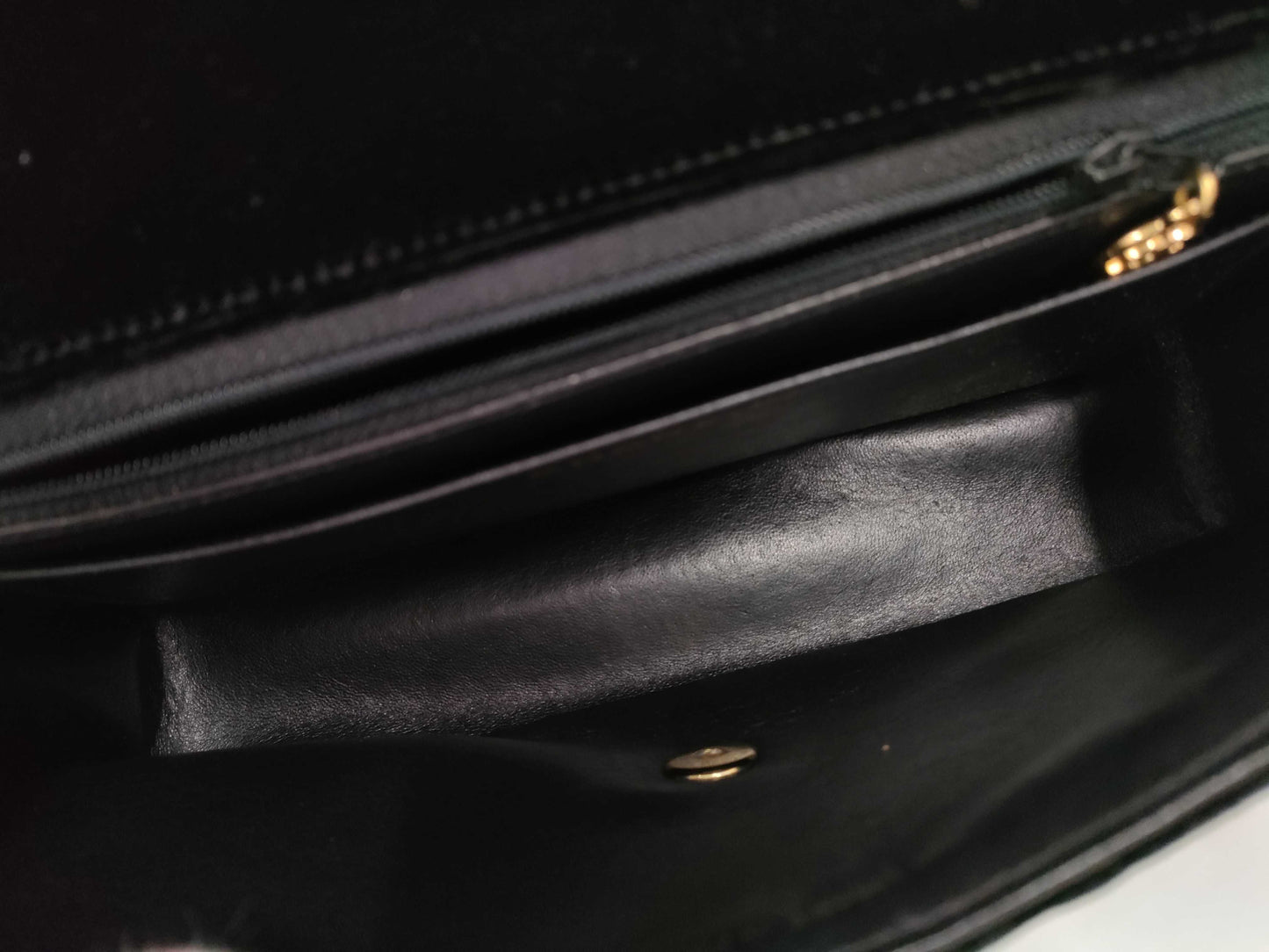 CHANEL Velvet Black Handbag