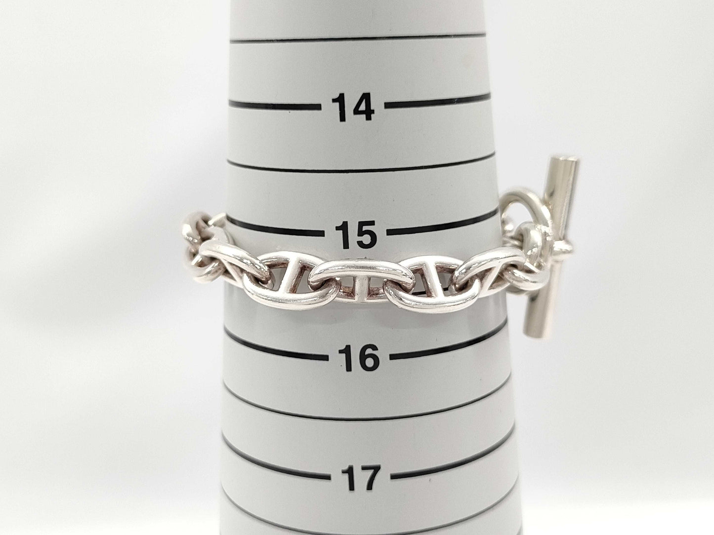 HERMES Chaine d'Ancre Bracelet/Bangle 51.1g/Ag950 Bracelet/Bangle