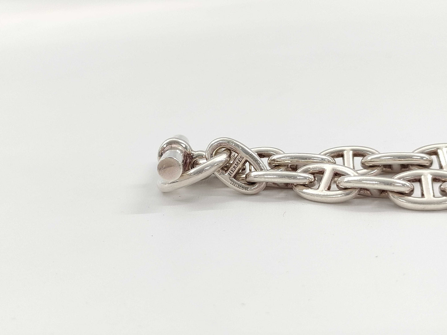 HERMES Chaine d'Ancre Bracelet/Bangle 51.1g/Ag950 Bracelet/Bangle